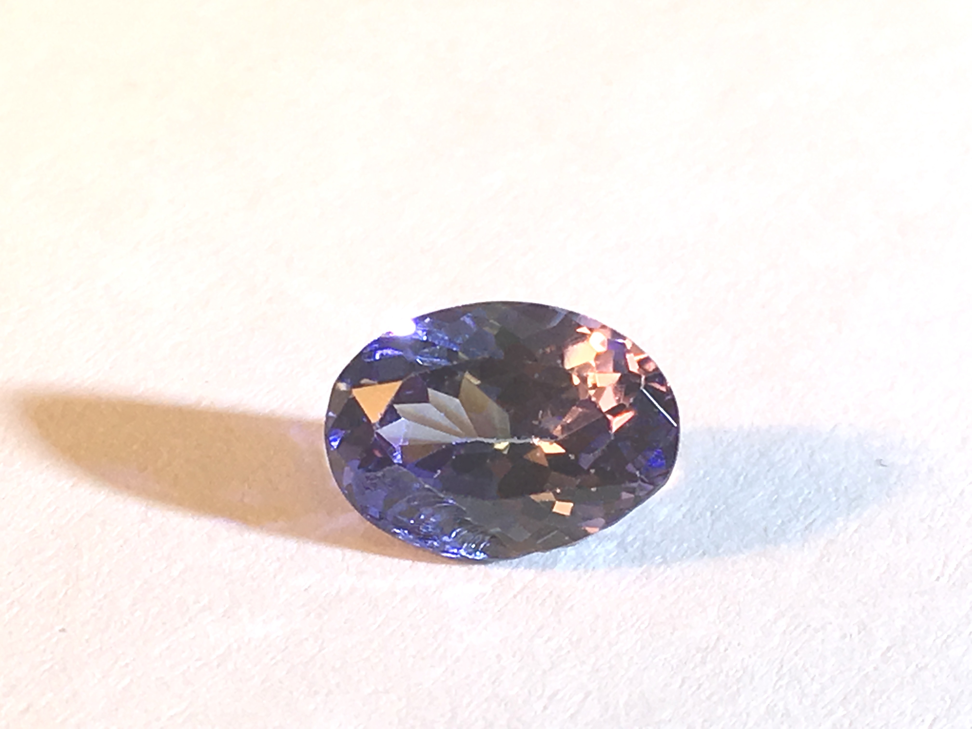 1.69ct Natural Tanzanite with IGI Certificate