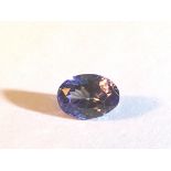 1.69ct Natural Tanzanite with IGI Certificate