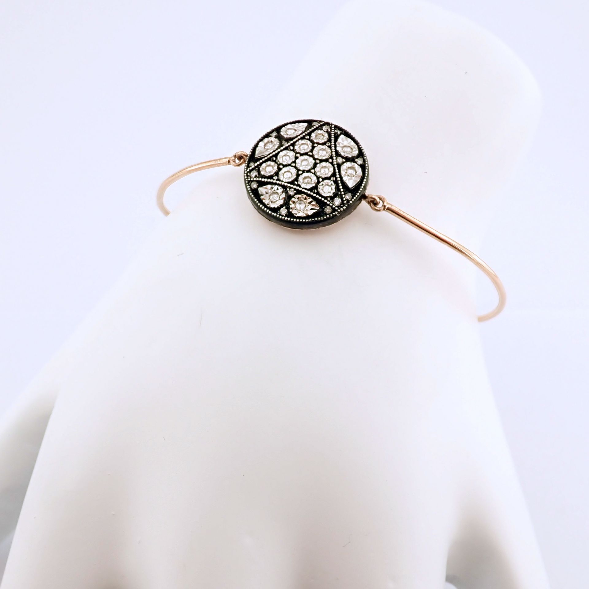 Antique Design Jewellery - 8K Rose / Pink Gold Bracelet (Ref:BE00418) - Image 12 of 12