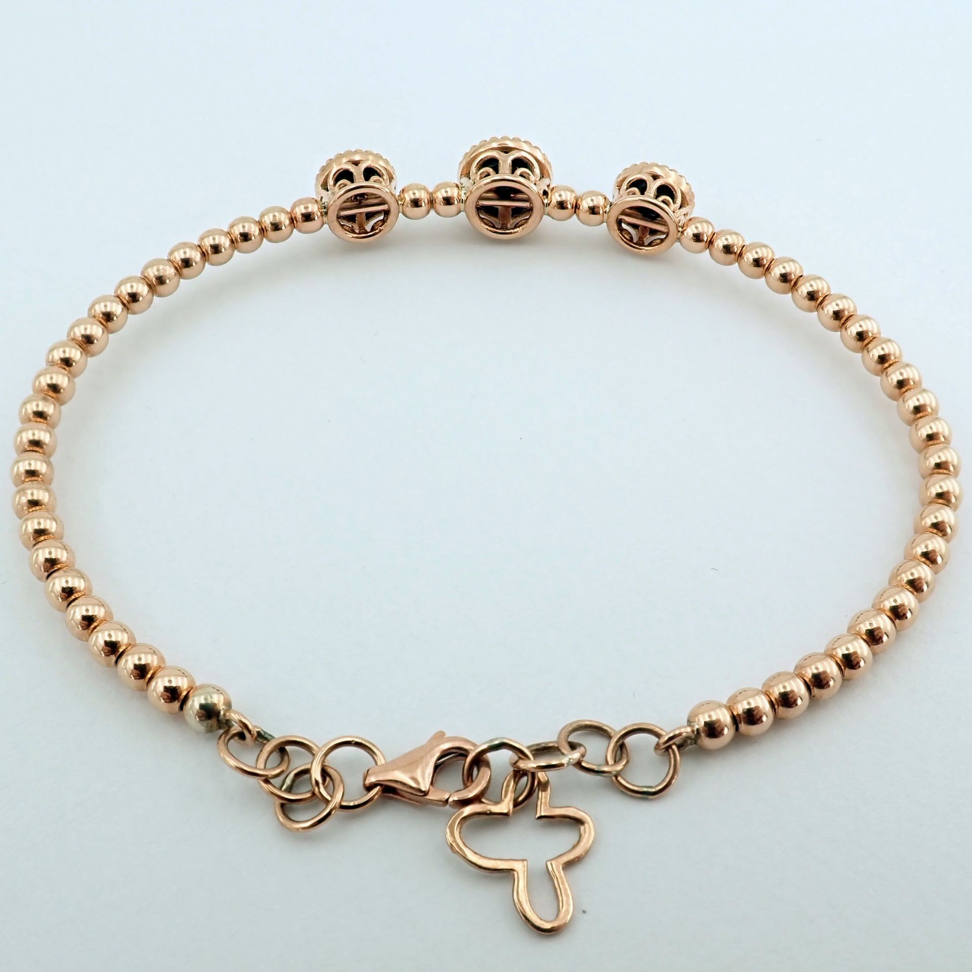 Antique Design Jewellery - 8K Rose / Pink Gold Bracelet (Ref:BE00346) - Image 5 of 9