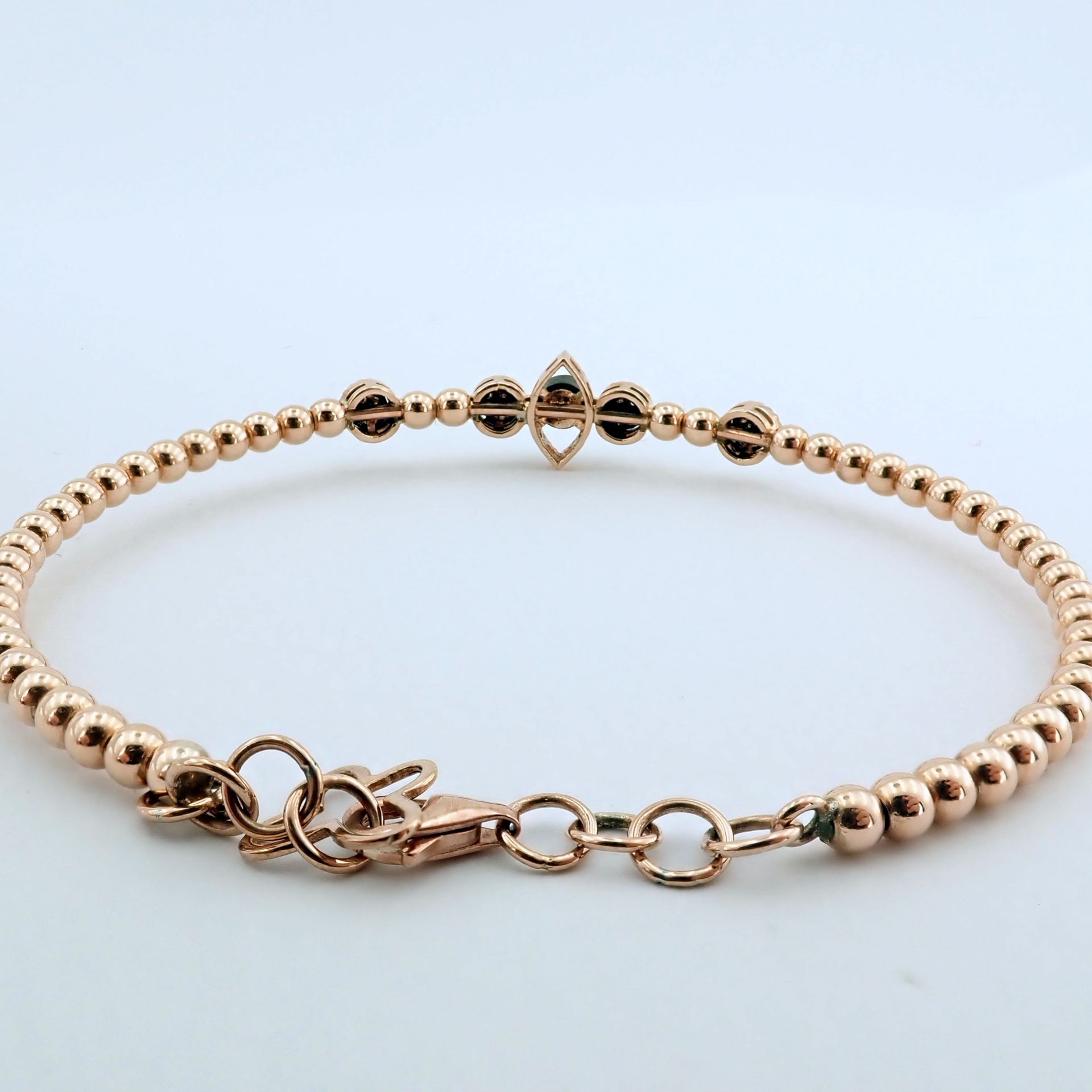 Antique Design Jewellery - 8K Rose / Pink Gold Bracelet (Ref:BE00347) - Image 10 of 11