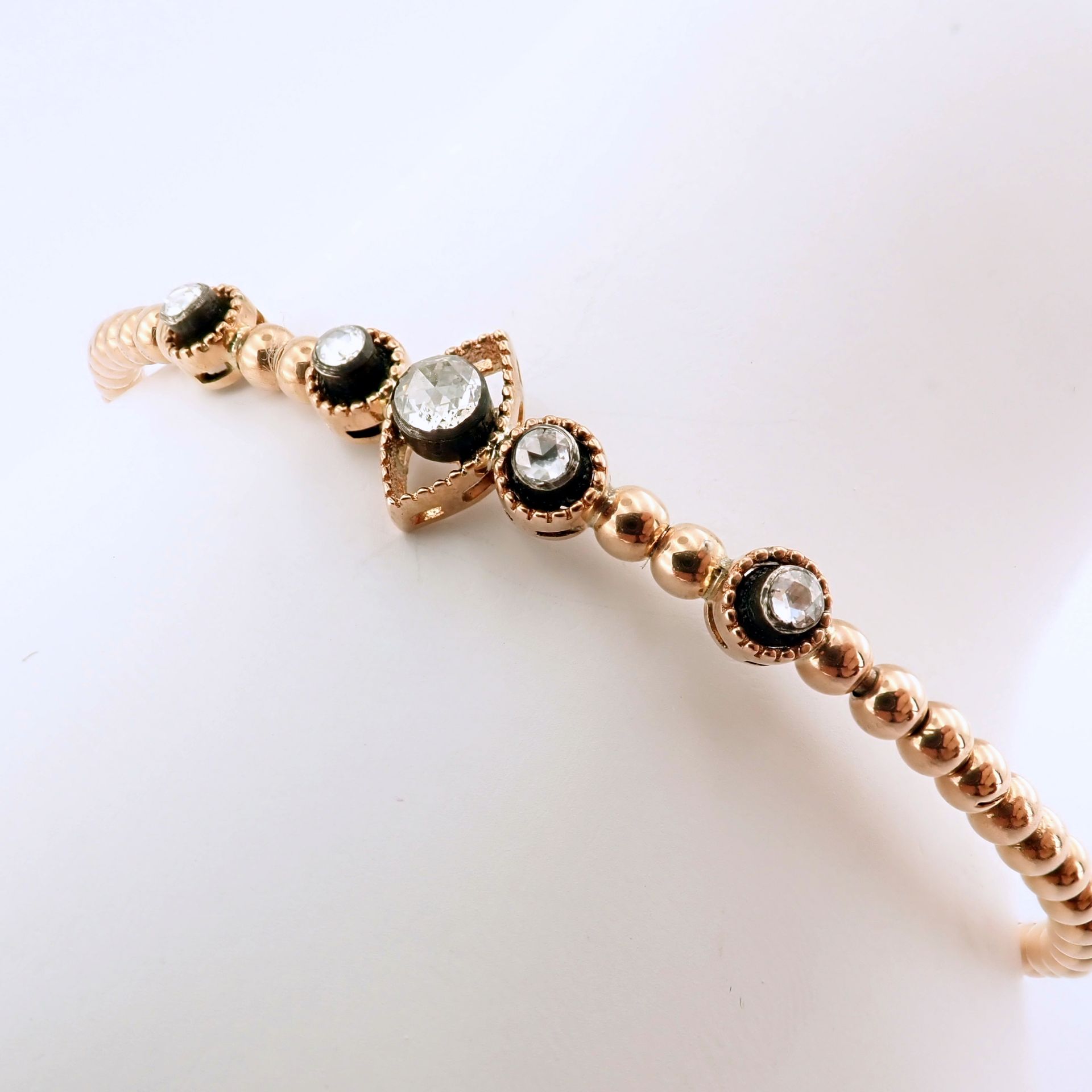 Antique Design Jewellery - 8K Rose / Pink Gold Bracelet (Ref:BE00347)