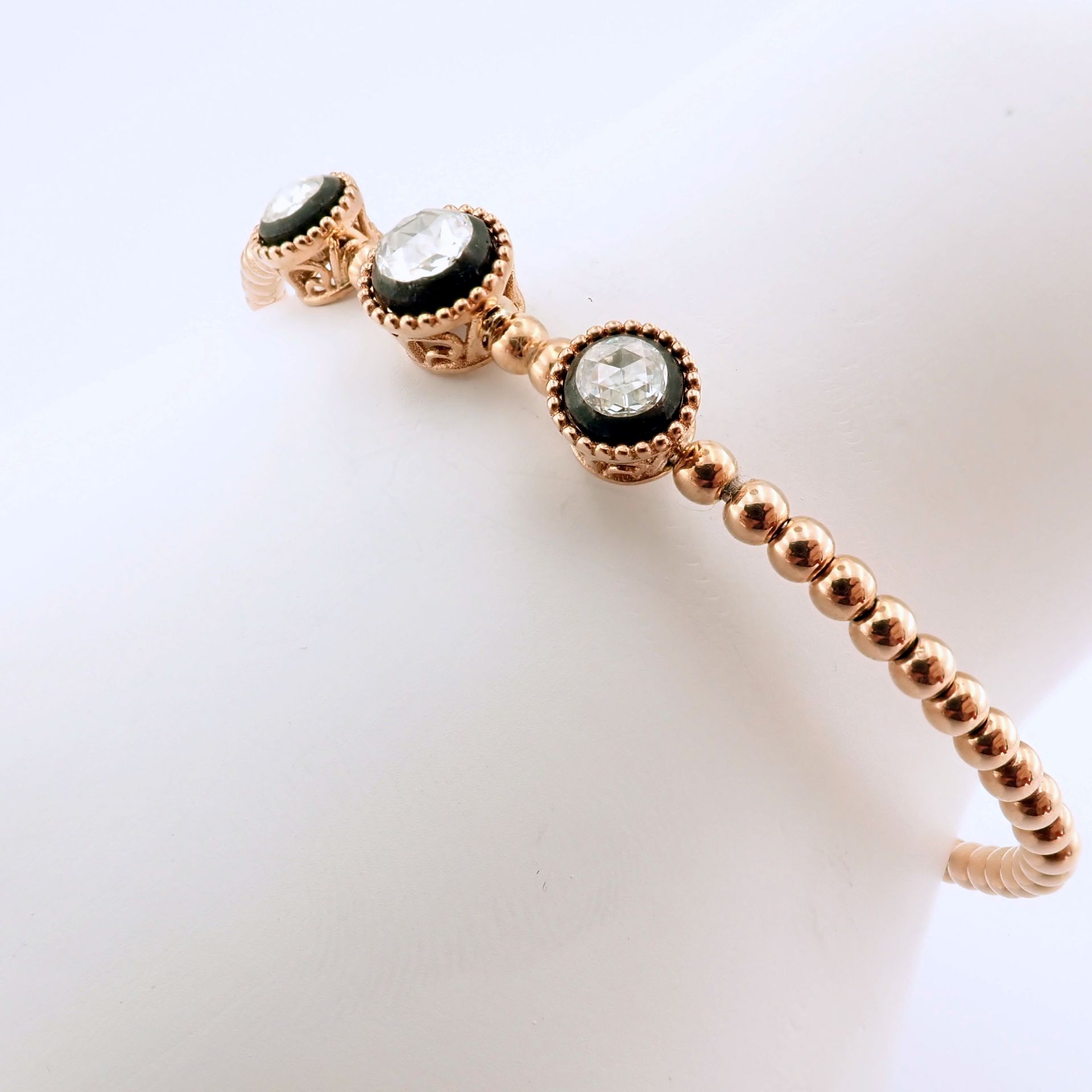 Antique Design Jewellery - 8K Rose / Pink Gold Bracelet (Ref:BE00346) - Image 7 of 9