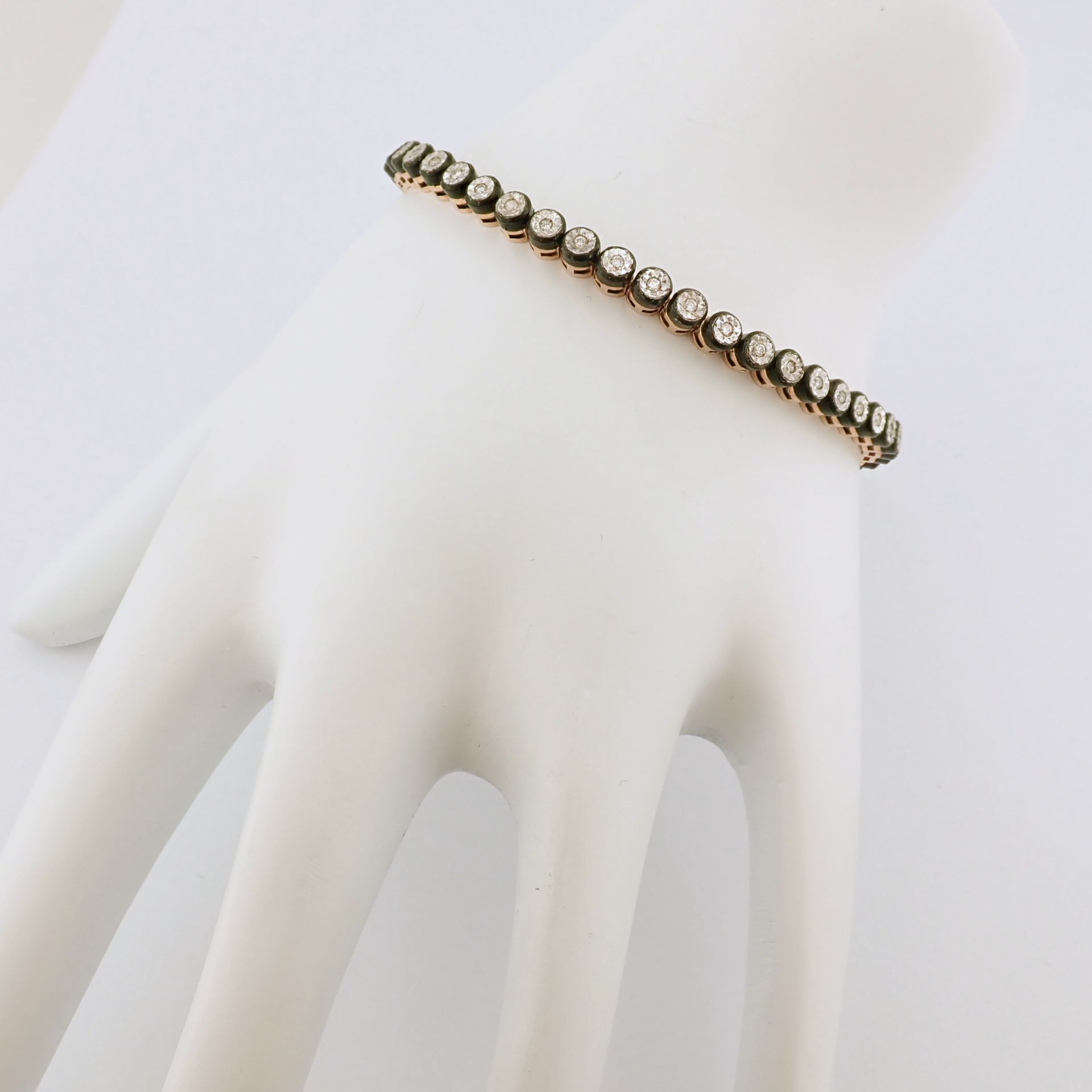 Antique Design Jewellery - 8K Rose / Pink Gold Bracelet (Ref:BD00383) - Image 2 of 7