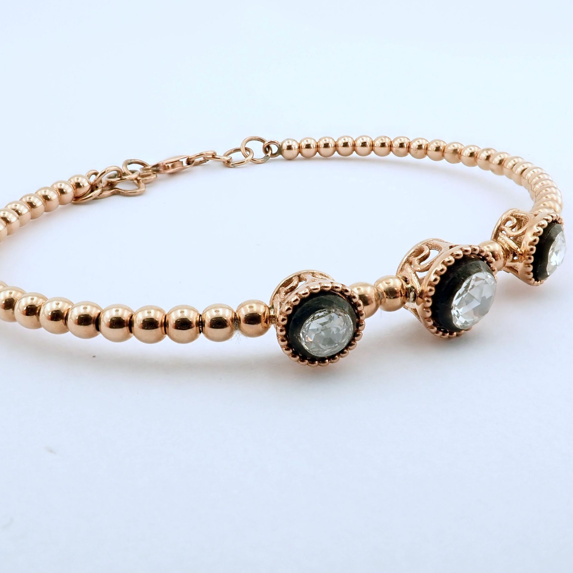 Antique Design Jewellery - 8K Rose / Pink Gold Bracelet (Ref:BE00346) - Image 3 of 9