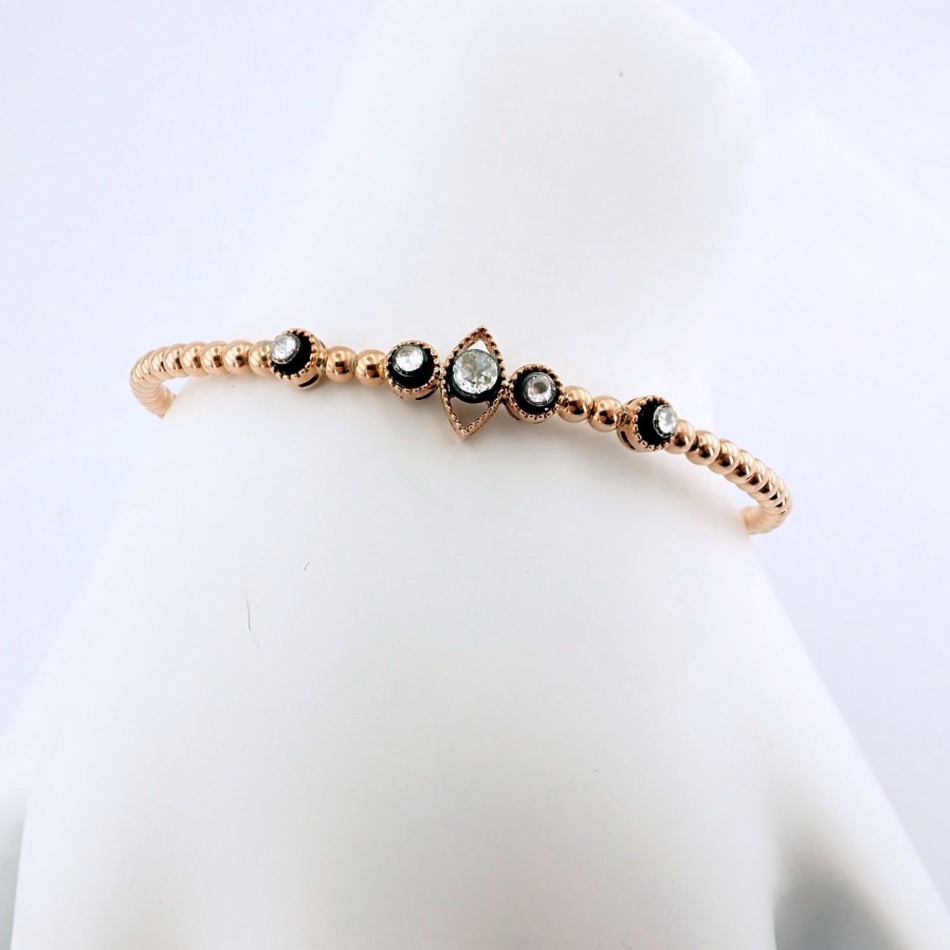 Antique Design Jewellery - 8K Rose / Pink Gold Bracelet (Ref:BE00347) - Image 6 of 11