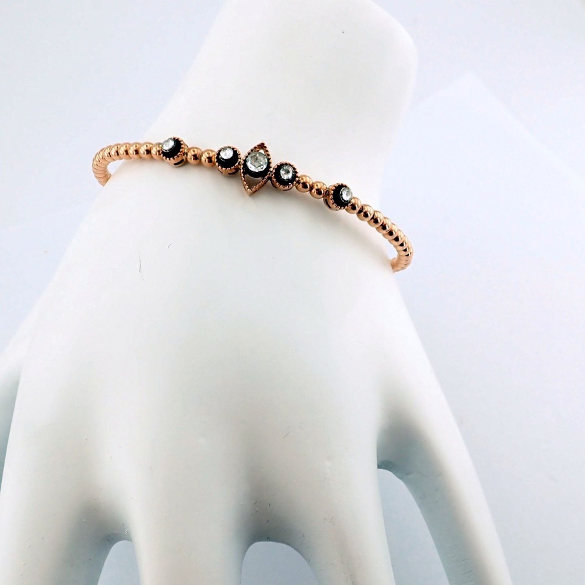 Antique Design Jewellery - 8K Rose / Pink Gold Bracelet (Ref:BE00347) - Image 7 of 11