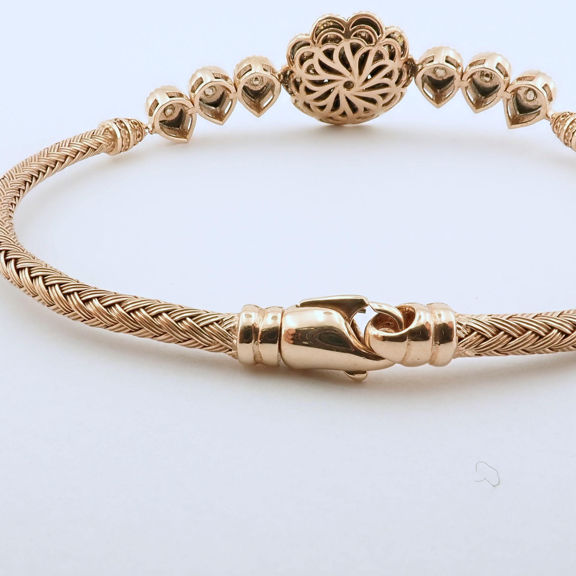 Antique Design Jewellery - 8K Rose / Pink Gold Bracelet (Ref:BD00385) - Image 4 of 7