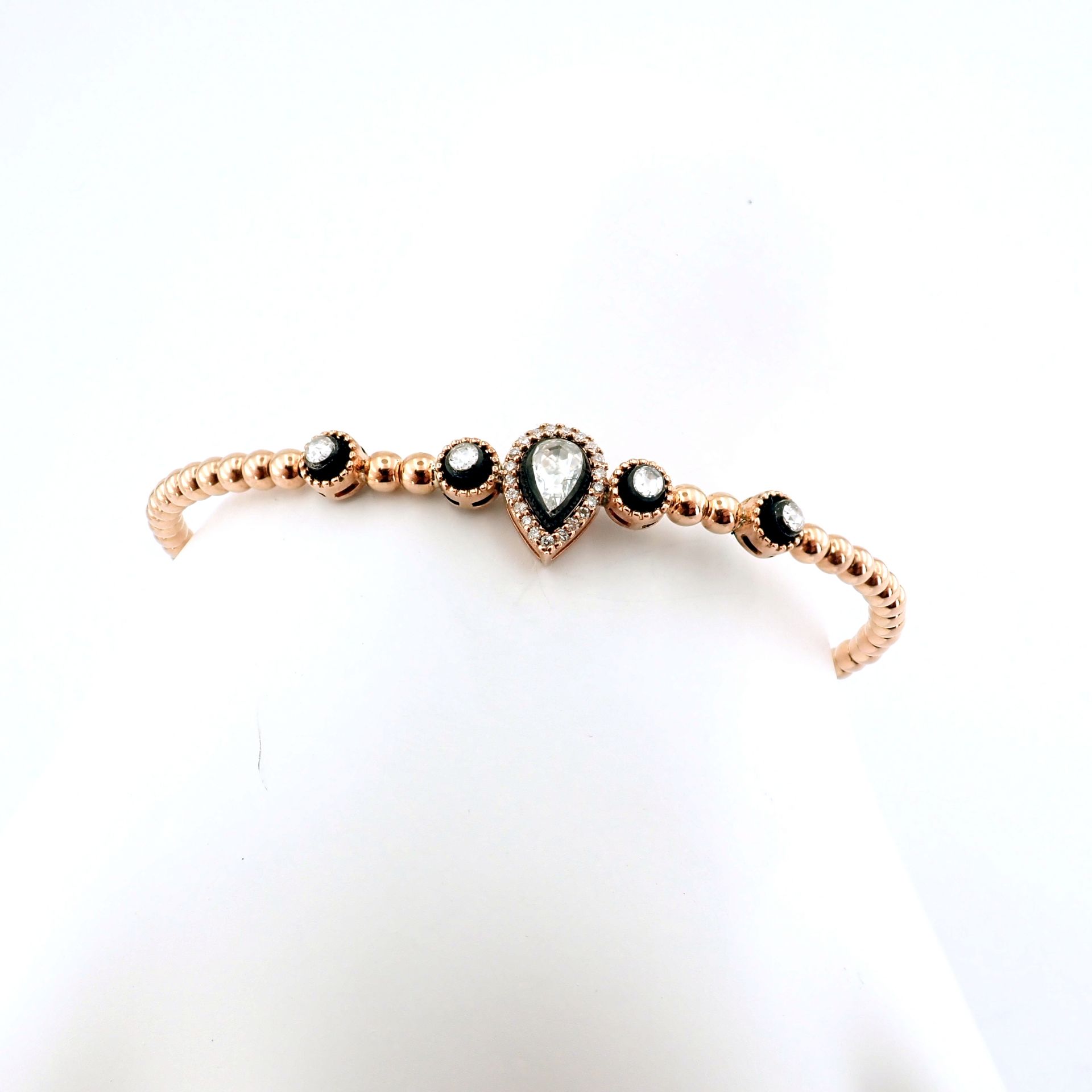 Antique Design Jewellery - 8K Rose / Pink Gold Bracelet (Ref:BE00382) - Image 5 of 11