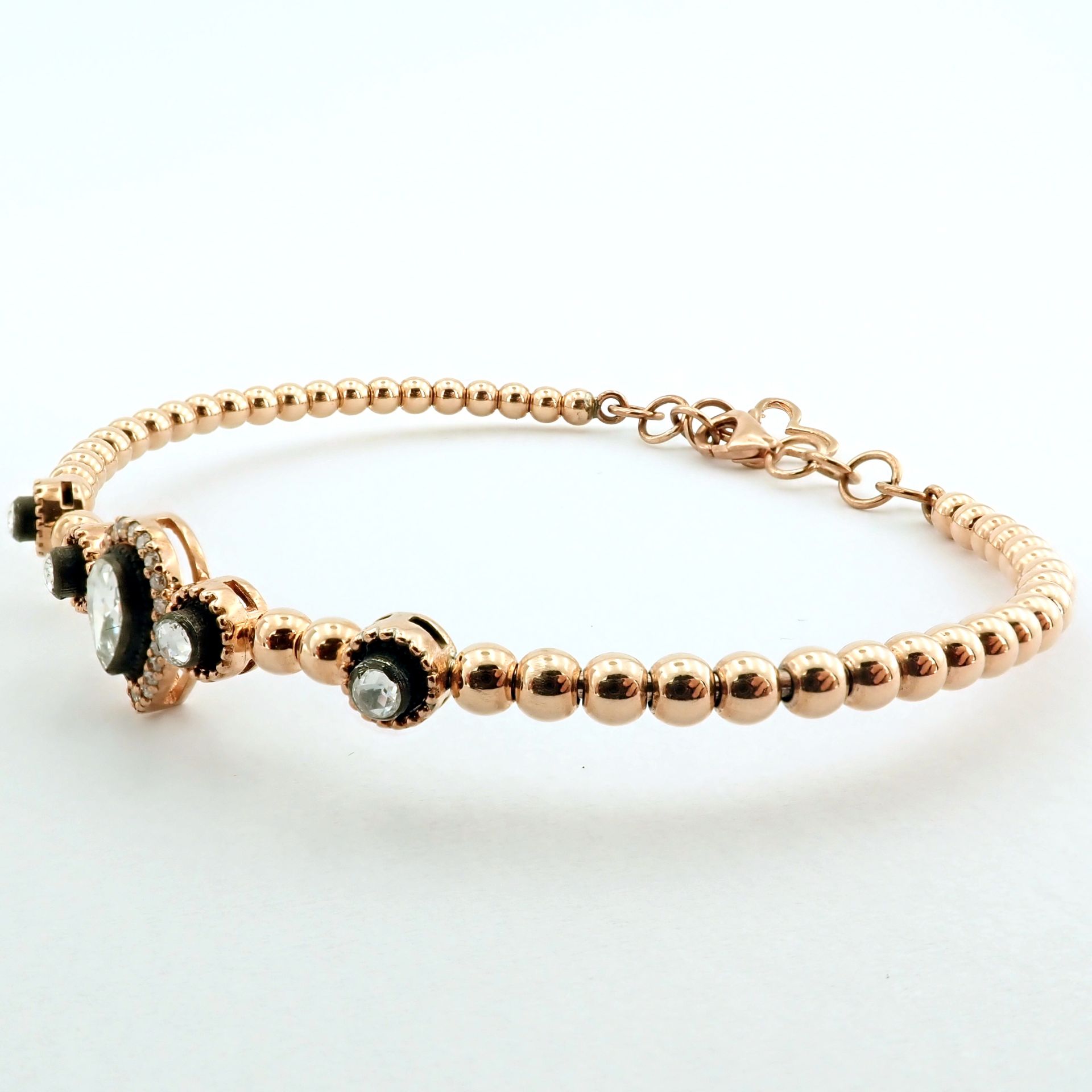 Antique Design Jewellery - 8K Rose / Pink Gold Bracelet (Ref:BE00382) - Image 9 of 11