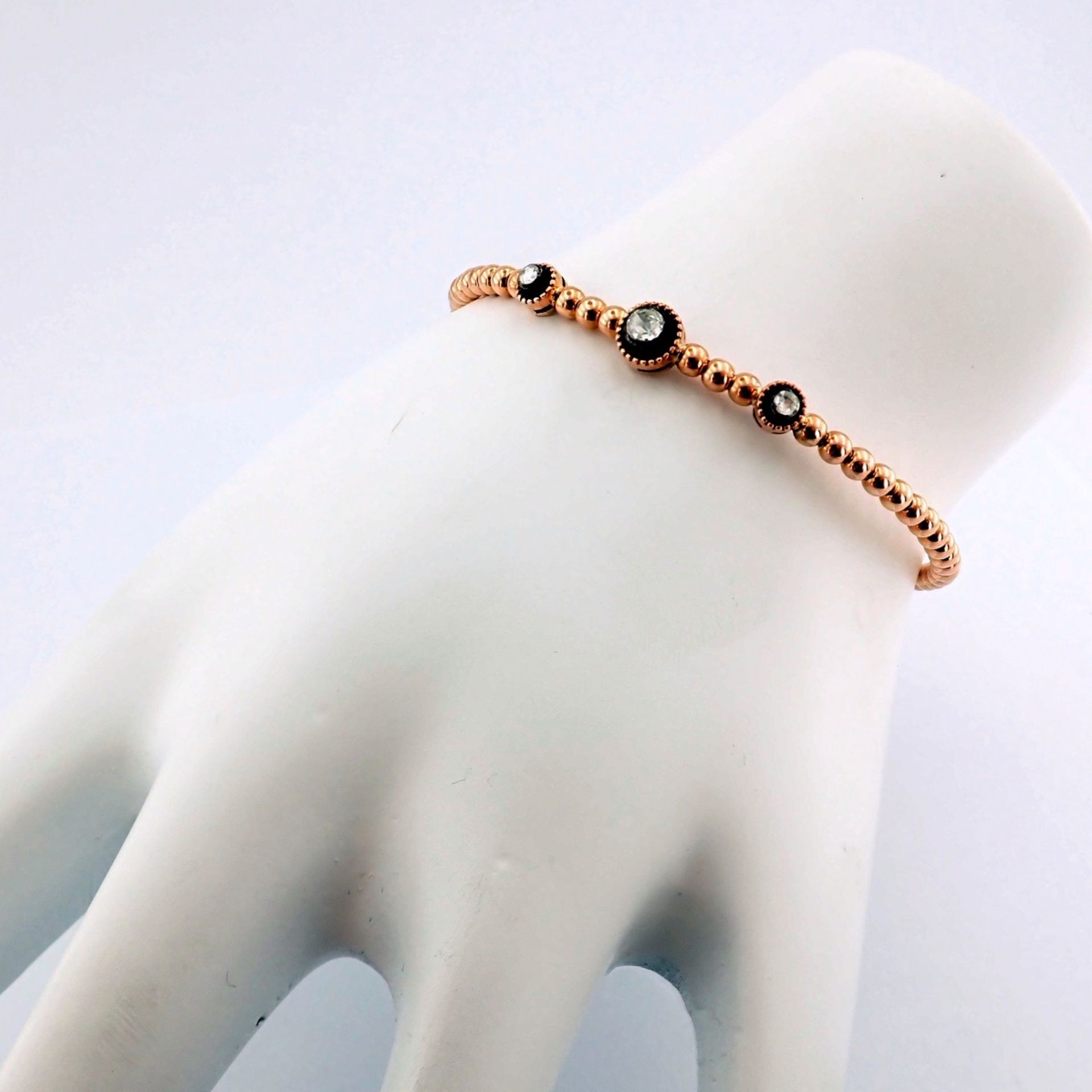 Antique Design Jewellery - 8K Rose / Pink Gold Bracelet (Ref:BE00345) - Image 8 of 11