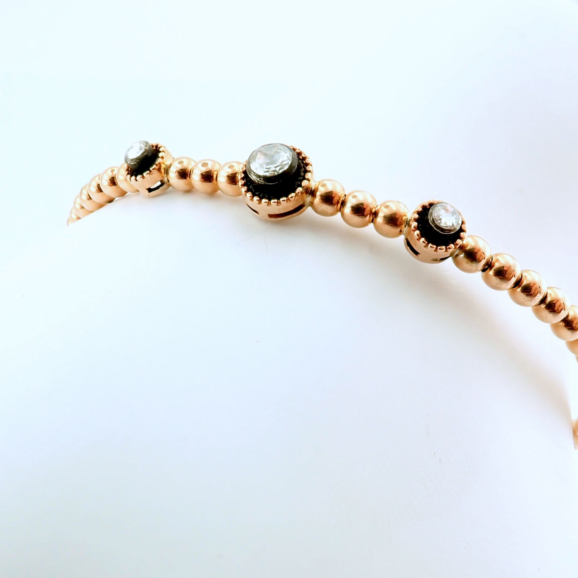 Antique Design Jewellery - 8K Rose / Pink Gold Bracelet (Ref:BE00345)