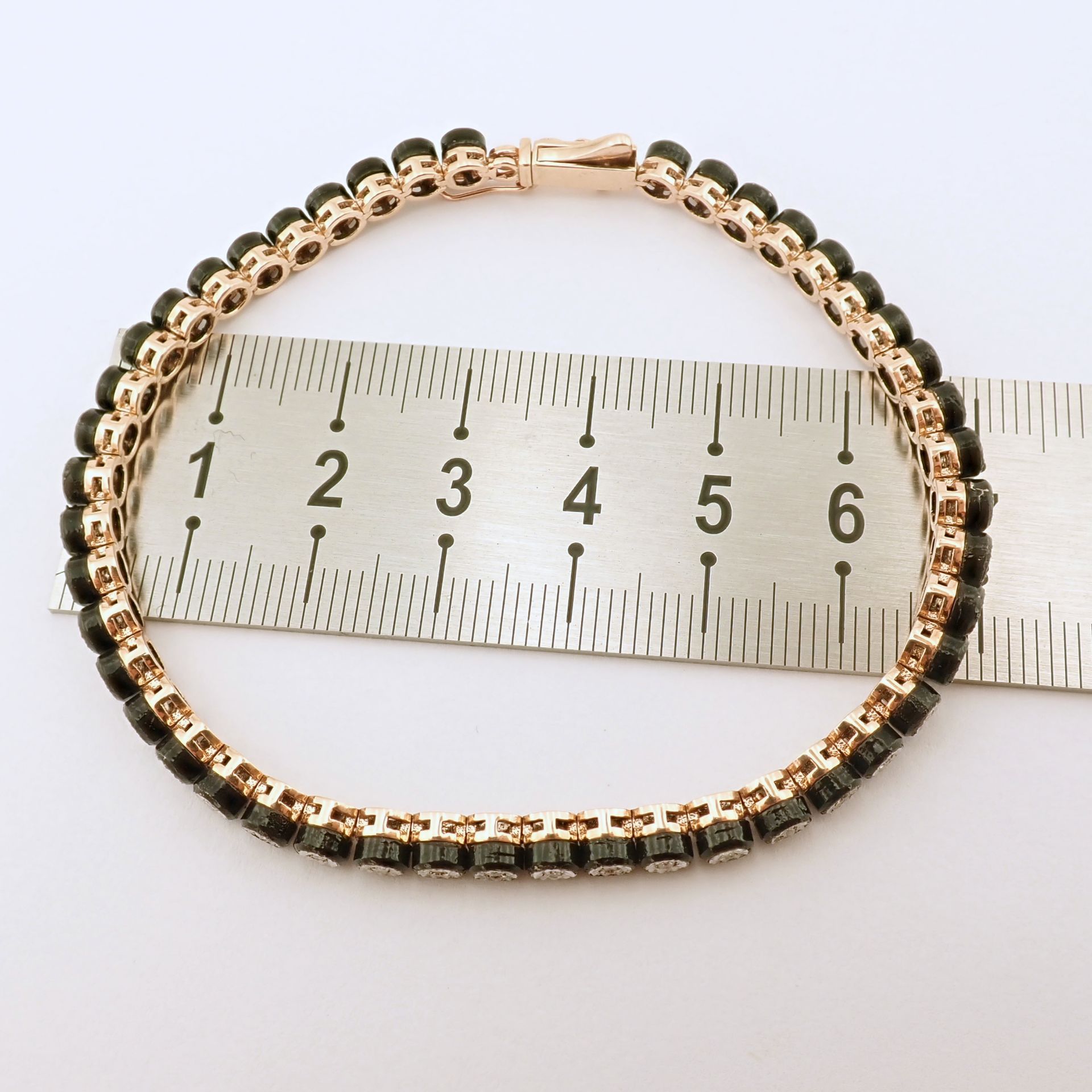 Antique Design Jewellery - 8K Rose / Pink Gold Bracelet (Ref:BD00383) - Image 5 of 7