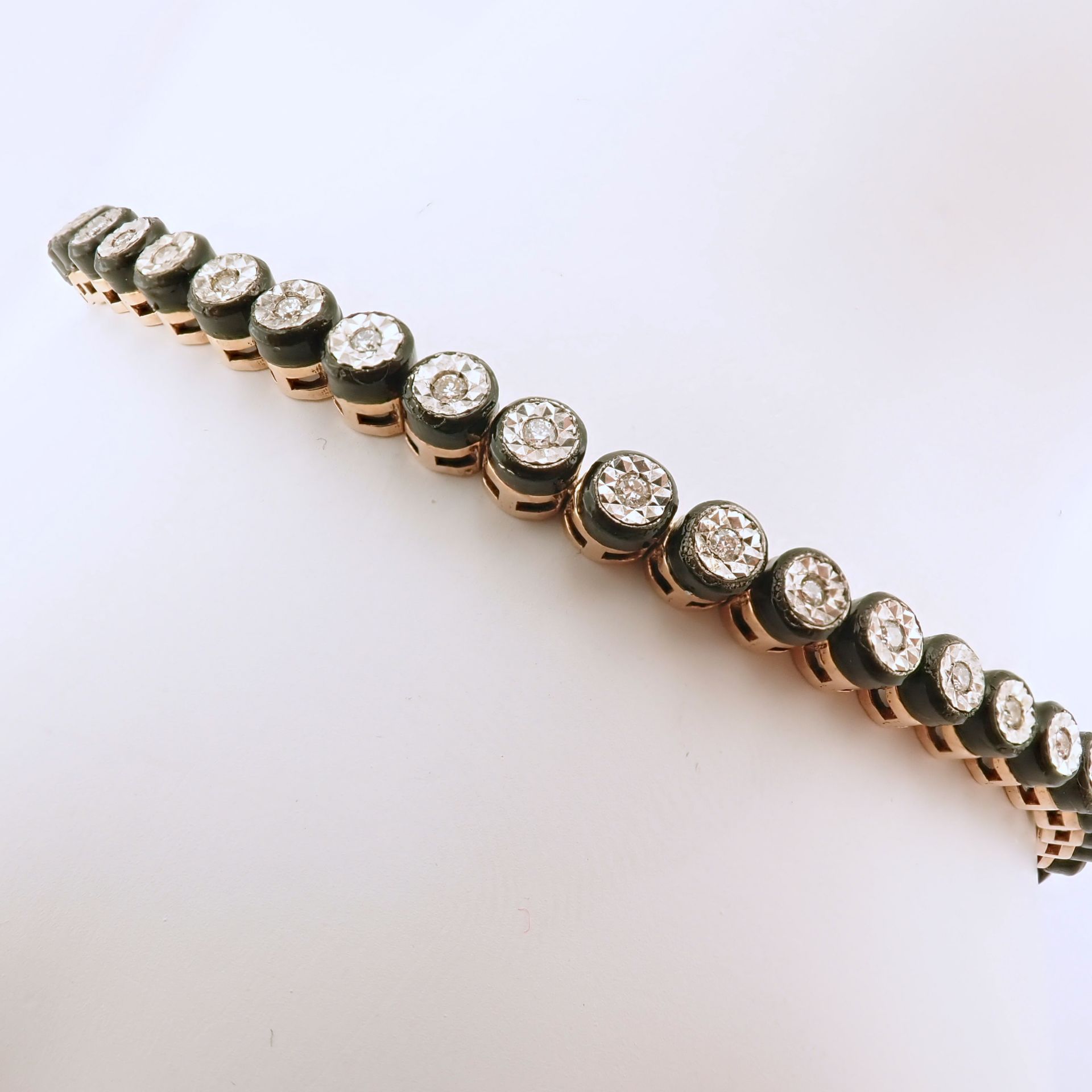 Antique Design Jewellery - 8K Rose / Pink Gold Bracelet (Ref:BD00383) - Image 3 of 7