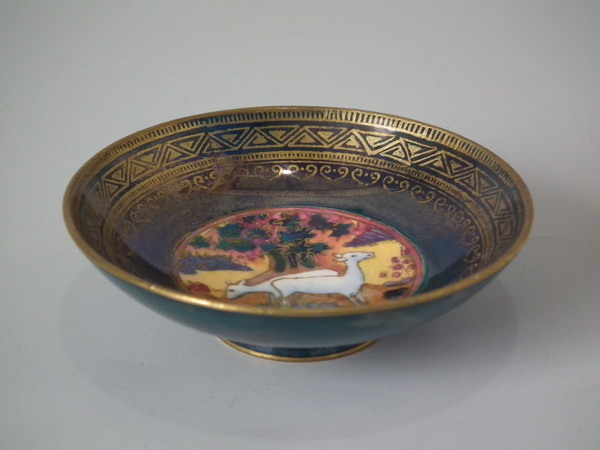 Wedgwood Fairyland lustre Nizami pin tray - Image 6 of 6