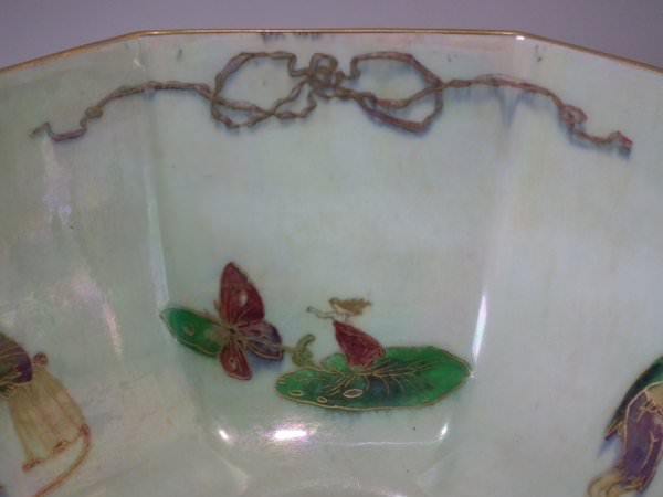 Wedgwood Fairyland Lustre Octagonal Bowl - 'Firbolgs' - Image 3 of 14