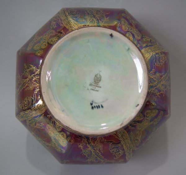 Wedgwood Fairyland Lustre Octagonal Bowl - 'Firbolgs' - Image 5 of 14