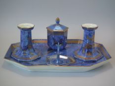 Wedgwood Dragon Lustre dressing table set