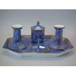 Wedgwood Dragon Lustre dressing table set