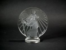 Rene Lalique Glass 'Saint-Christophe' Car mascot