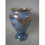 Wedgwood dragon lustre baluster vase