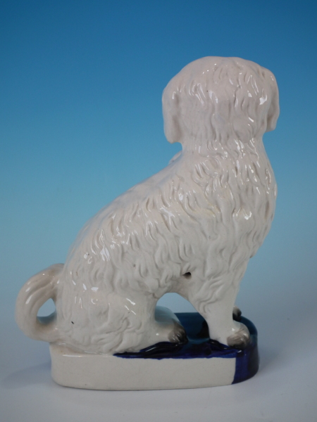 Staffordshire pipe smoking spaniel - Image 2 of 6