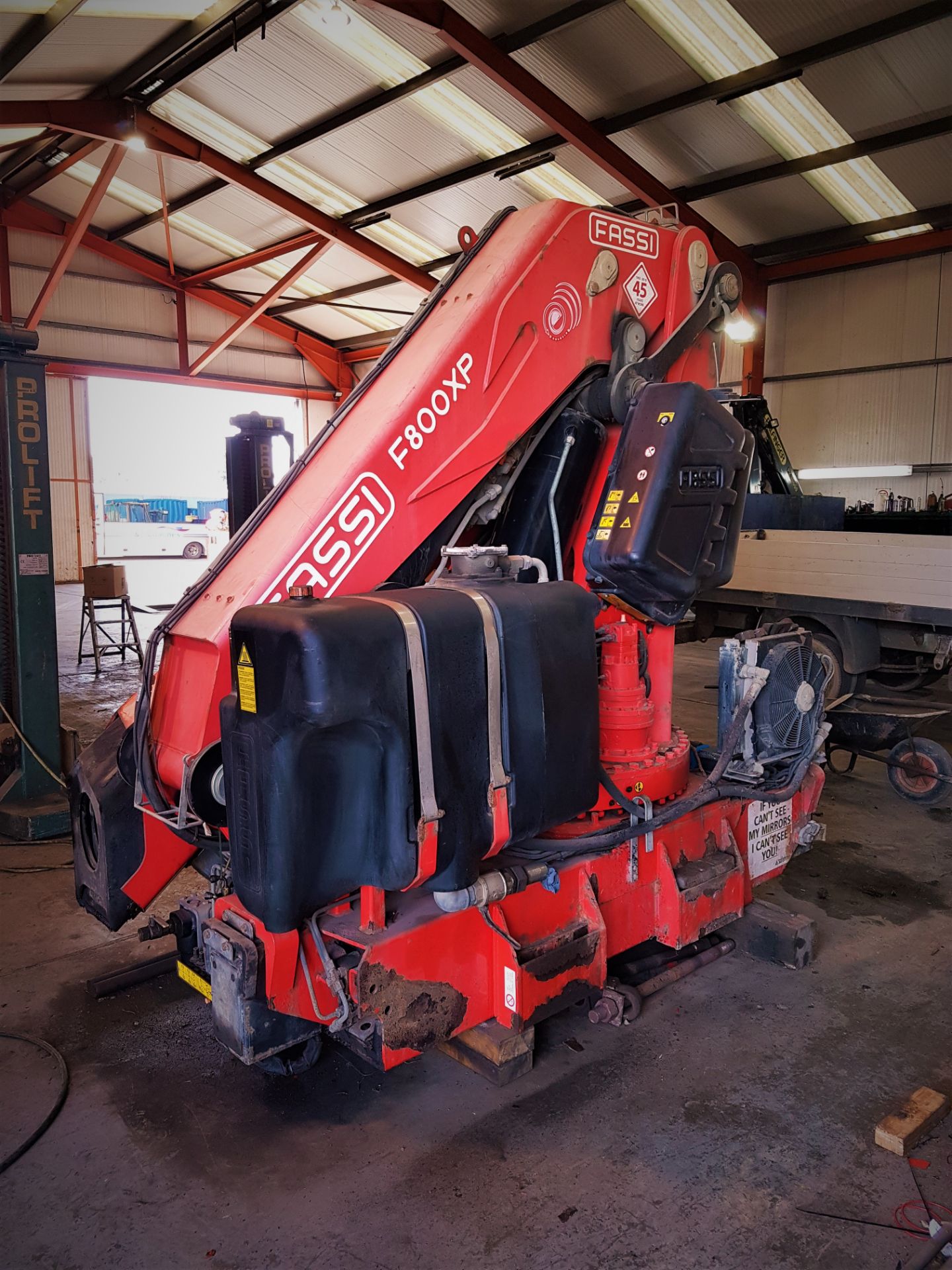 2009, used FASSI F800BXP.26 Crane for Lorry Loader - Image 2 of 4