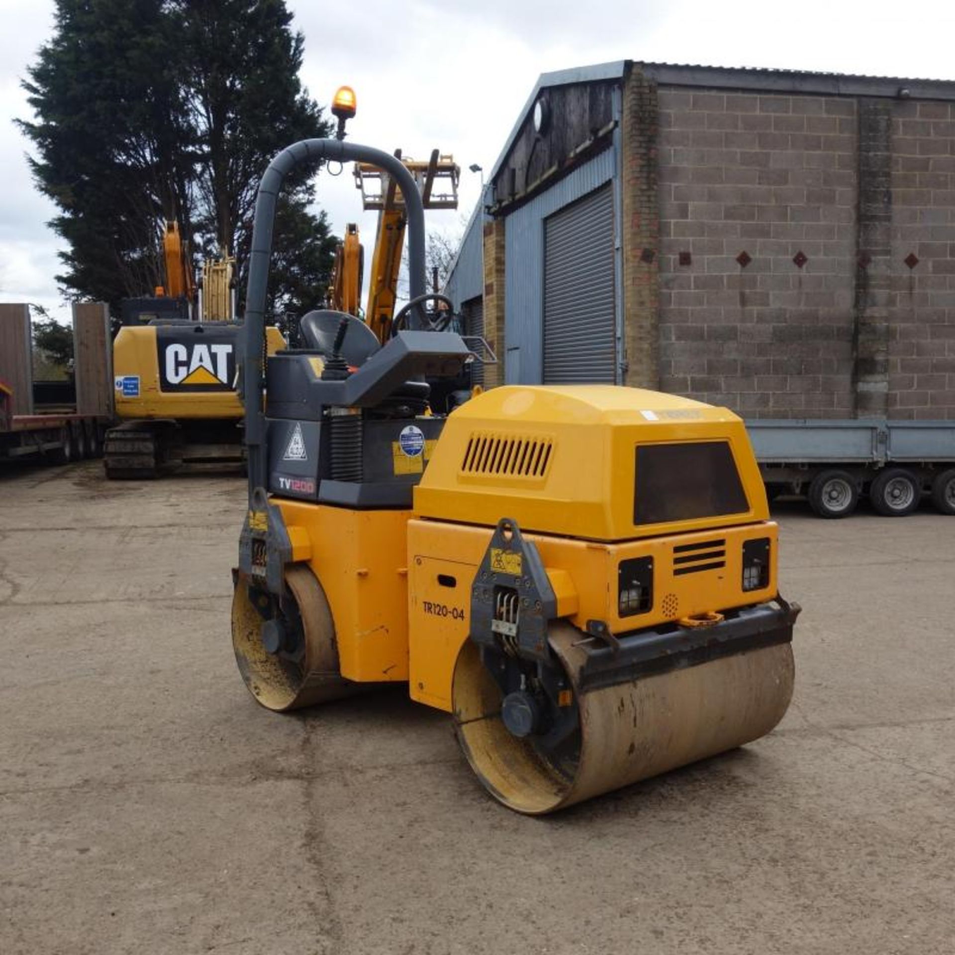 2012 Terex TV1200K Twin Drum Roller, 528 Hours