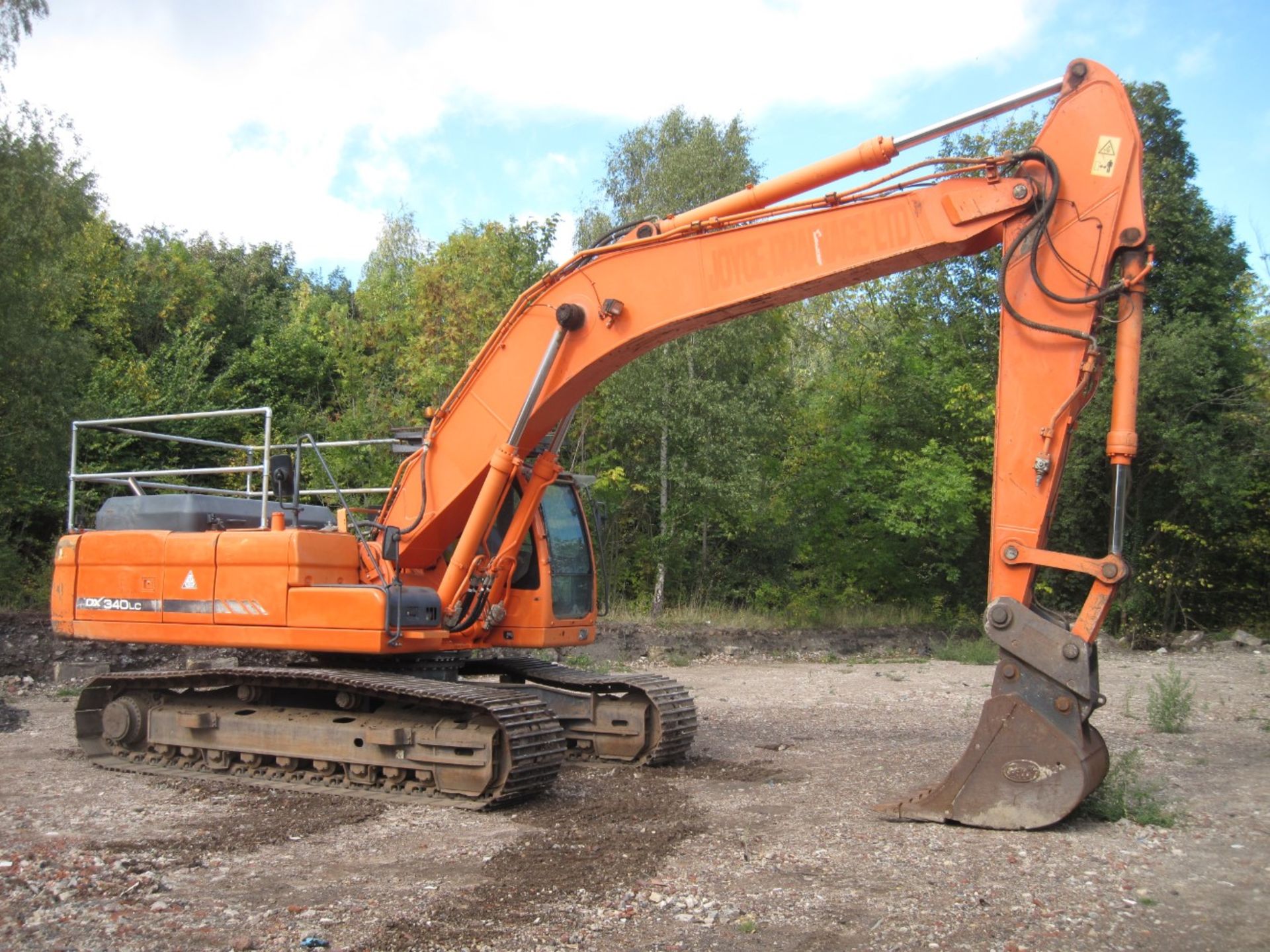 2010 Doosan DX340 Excavator - Image 2 of 2