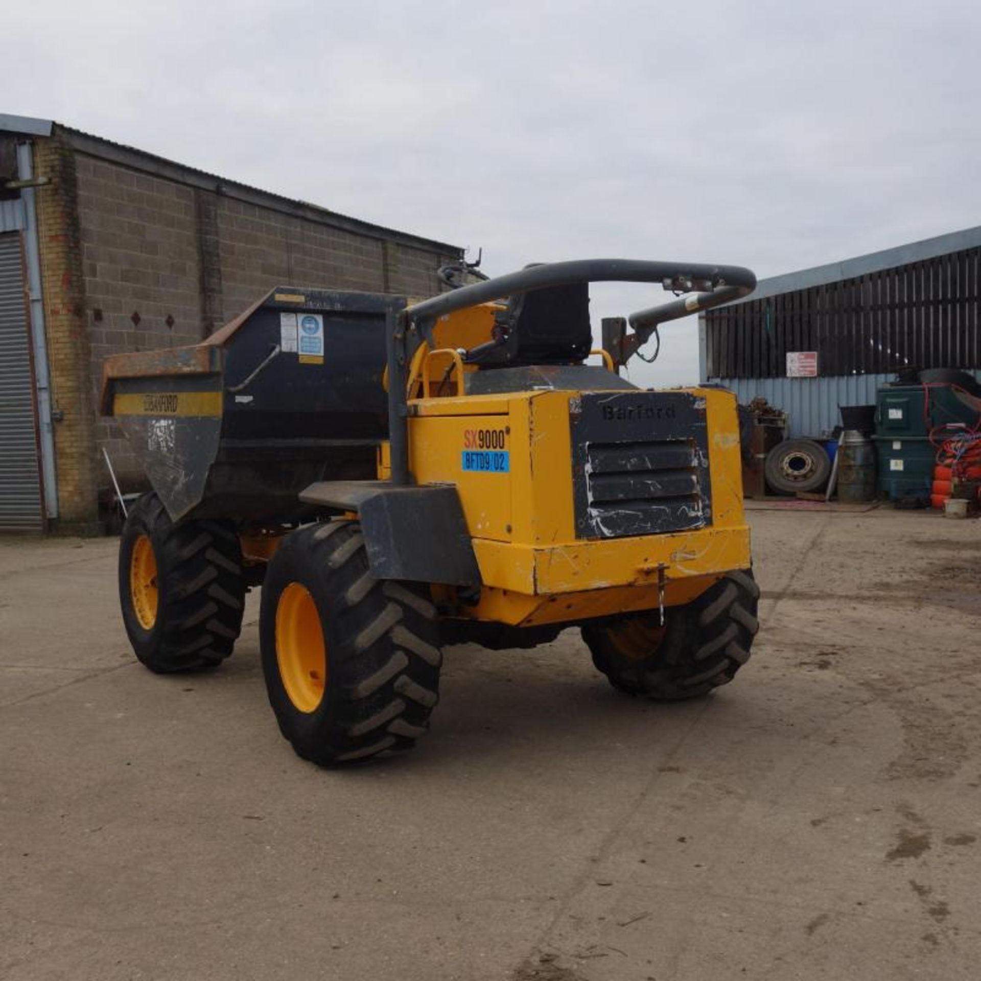 Barford 9 Ton, SX9000 Dumper - Image 8 of 9