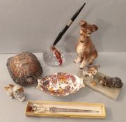 Vintage Retro Parcel of Items Includes Royal Crown Derby & Staffordshire Crystal. Part of a recent