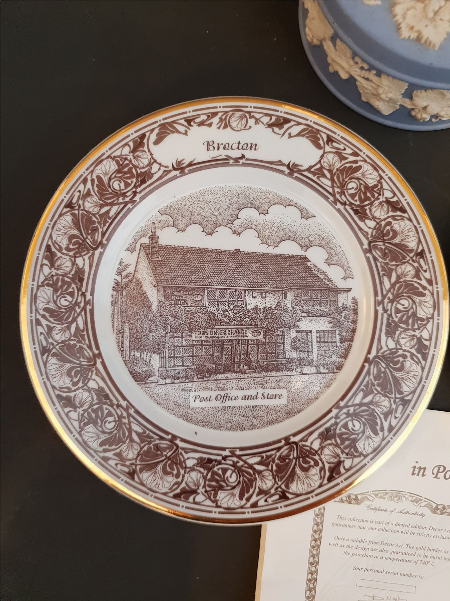 Vintage Parcel of 6 Collectors Plates for Brocton Staffordshire Plus Wedgwood & Studio Pottery. Each - Image 6 of 8