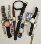 Vintage Retro Collectable Parcel of 10 Assorted Wrist Watches. Part of a recent Estate Clearance.