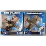 Vintage Collectable 2 x Hobby Dax Die Cast WWII Military Air Plane. Part of a recent Estate