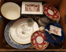 Antique Vintage Retro Banana Box of Assorted Items includes Prints. Part of a recent Estate