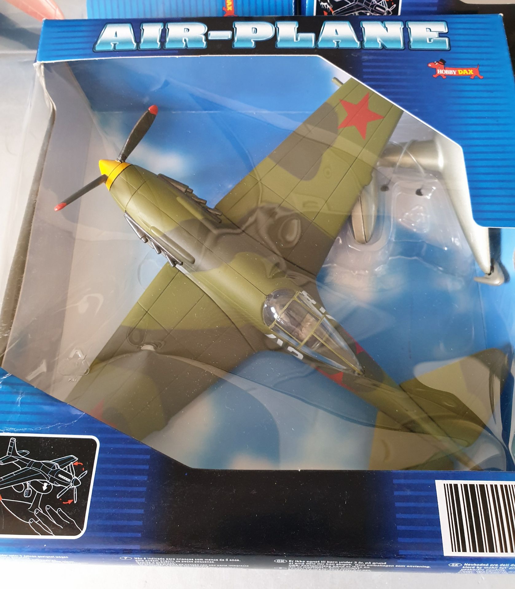 Vintage Collectable 3 x Hobby Dax Die Cast WWII Military Air Plane. Part of a recent Estate - Image 2 of 2