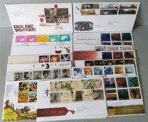 Parcel of 15 Collectable First Day Covers 2003 to 2005 . Part of a recent Estate Clearance. Location