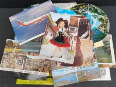 Vintage Retro Parcel of 100 Postcards Assorted Views and Topics. Part of a recent Estate