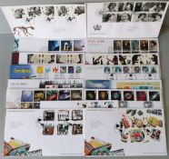 Parcel of 15 Collectable Great Britain First Day Covers 2006 to 2007. Part of a recent Estate