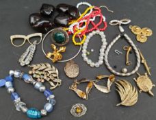 Vintage Retro Parcel of Costume Jewellery. Part of a recent Estate Clearance. Location of Items