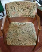 Vintage Retro Pair of Parker Knoll Arm Chairs Model PK 751/2 Mk1. Part of a recent Estate Clearance.