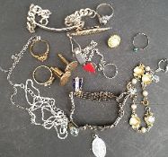 Vintage Retro Parcel of Costume Jewellery. Part of a recent Estate Clearance. Location of Items