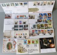 Parcel of 15 Collectable Great Britain & Jersey First Day Covers 1974 and 2007 . Part of a recent