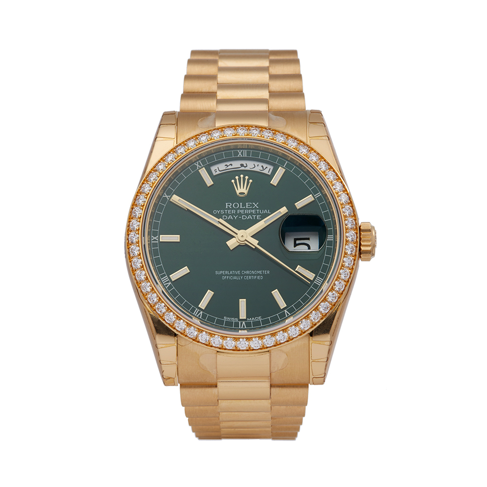 2017 Rolex Day-Date 18K Yellow Gold - 118348