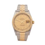 2004 Rolex Datejust 36 Stainless Steel & 18K Yellow Gold - 16233