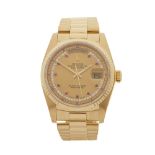 1984 Rolex Day-Date 36mm 18K Yellow Gold - 18038