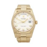 1993 Rolex Day-Date 36 18K Yellow Gold - 18238