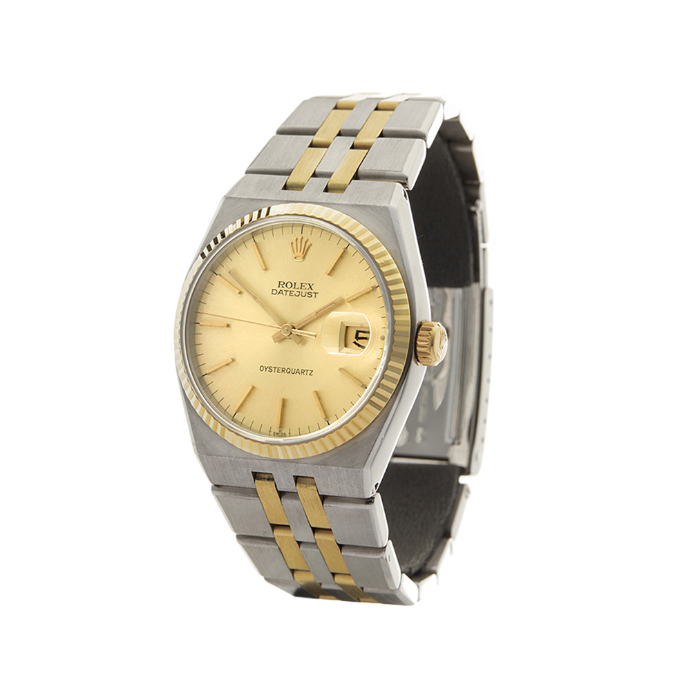 1978 Rolex Oysterquartz 36mm Stainless Steel & 18K Yellow Gold - 17013 - Image 2 of 10