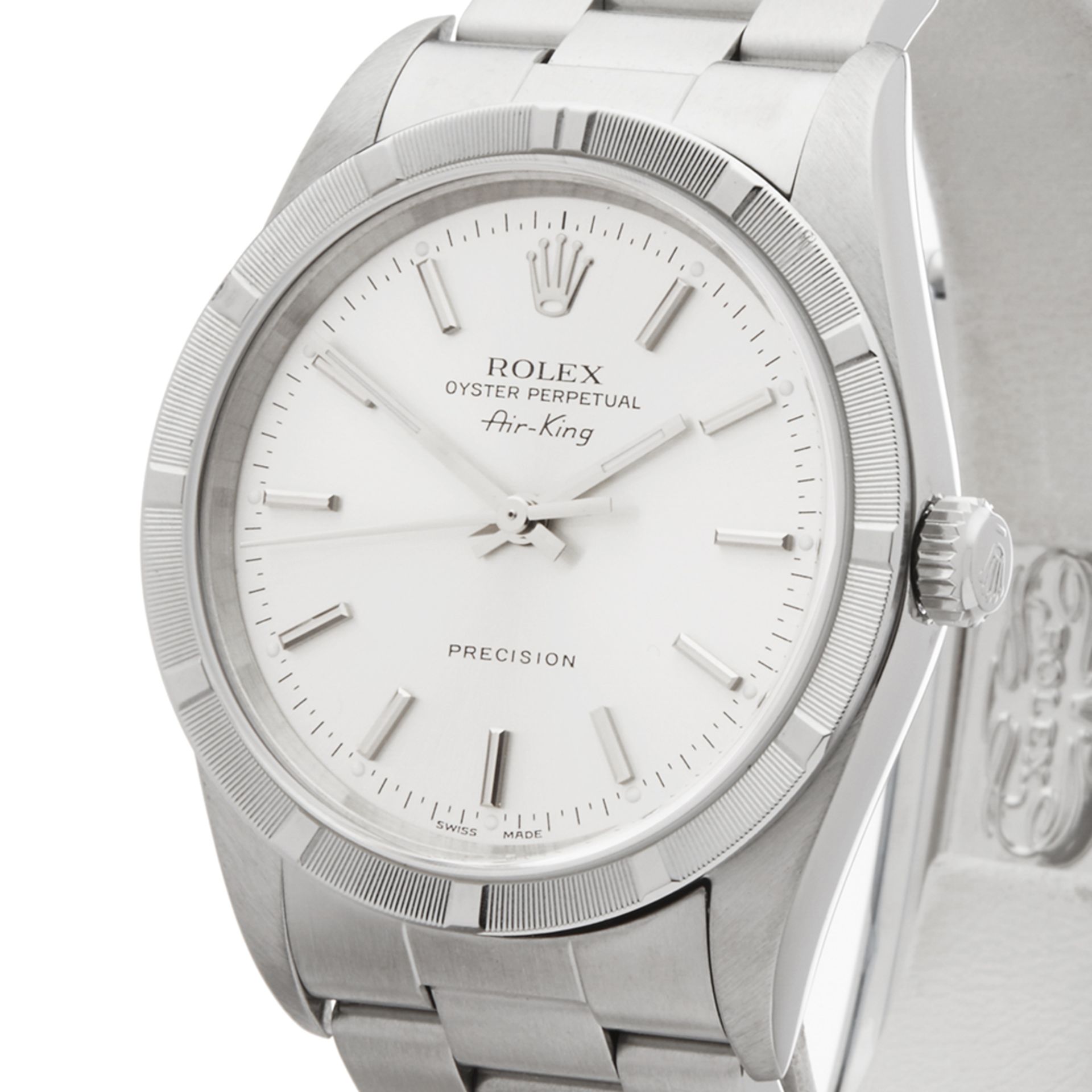 2001 Rolex Air King 34 Stainless Steel - 14010 - Image 7 of 8