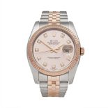 2011 Rolex Datejust 36 Stainless Steel & 18K Rose Gold - 116231